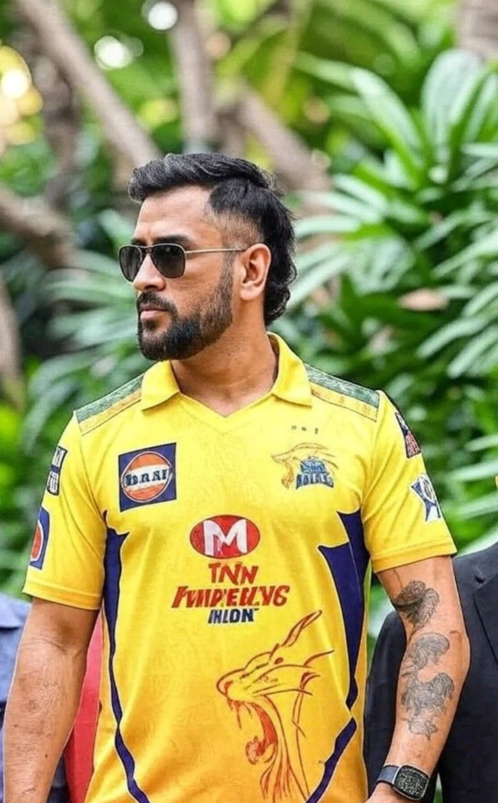 ms dhoni hairstyle