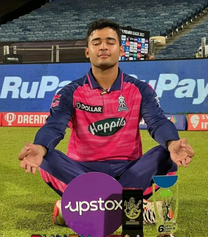 riyan parag hairstyle