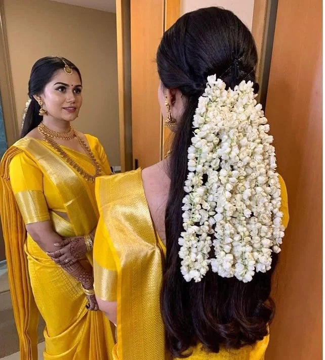 south indian hairstyle
